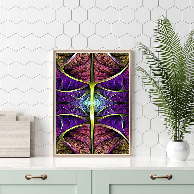 5D DIY Diamond Painting Typographic Art Kits Full Round Drill Wall Decor Crafts