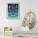 #A 5D DIY Crystal Drill Diamond Painting Dream Catcher Rhinestones Mosaic Kit De