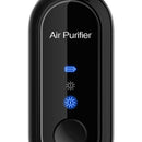 Mini Air Purifier USB Personal Wearable Hanging Necklace Fresher (Black)