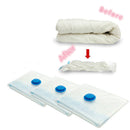 Vacuum Storage Bag Transparent Foldable Clothes Blanket Quilt Home Organize