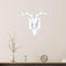 5pcs Self-Adhesive Wall-Mounted Hook Antler Horns Hanger Wall Rack (White)