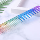 Rainbow Comb Hairdressing Salon Equipment Plastic Comb Hair Cutting Styling T