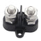 Heavy Duty M10+M8 Power Cable Distribution Stud 5/16 inch Bus Bar Terminal Bl