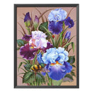 Flowers Cross Stitch Embroidery Kits DIY 11CT Stamped Picture Needlework Ar