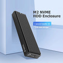ORICO M2PV-C3 10Gbps M.2 NVME SSD Enclosure Type-C Solid State Drive Mobile Case