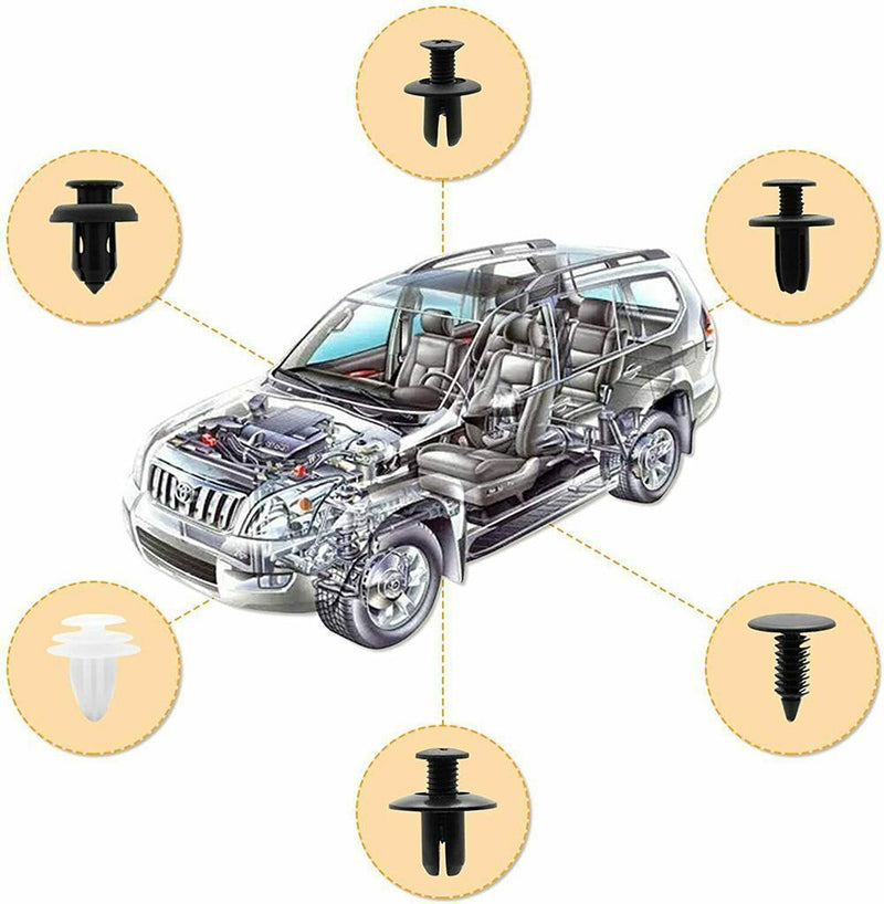 door trim clamp Car Fastener Clips Bumper Rivet Fixer Trim Panel Retainer