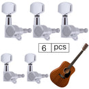 6 Pieces Acoustic Guitar Heads Knobs Guitar String Tuning Peg Tuner Newly