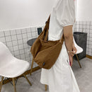 Canvas Cross-body Bag Fashion Retro Large Capacity Women Men Travel Shoulder Bag
