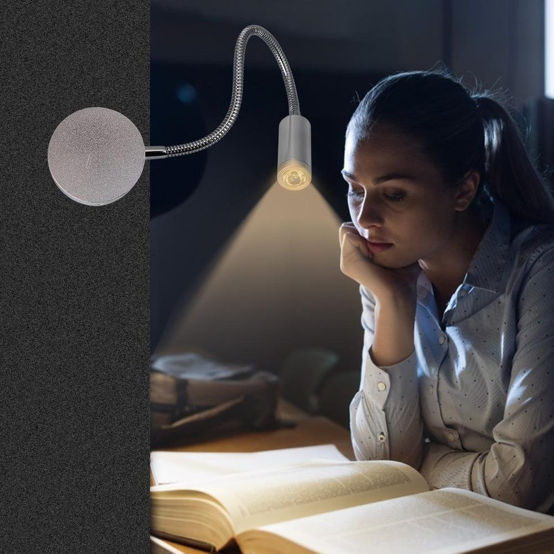 L28cm Hoses LED Wall Lamp Aluminum Body Flexible Home Hotel Bathroom Lights