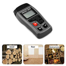 EMT01 Wood Moisture Meter Digital 0-99.9% LCD Display Two Pins Wood Hygrometer