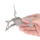 Ultralight Folding Portable Titanium Alcohol Stove Cooker Outdoor 2Q6W X0A3