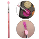 Silicone Lip Brush Portable Makeup Reusable Facial Mud Mixing Brush (Pink)