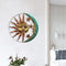 Metal Moon Sun Hanging Pendant Wall-mounted Art Craft Home Background Wall Decor