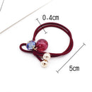 Acrylic Hair Accessories High Elastic Hair Ring Hair Tie Rope Candy Hair Tie