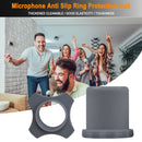 2pcs Shakeproof Mic Anti-Rolling Holder Sleeve Mic Bottom Protection Sleeve