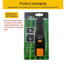 Tool LCD Display Depth Gauge Car Tread Pressure Gauge Digital Tire 2-in-1