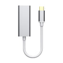 S3-8152-C 10/100Mbps Type-C to RJ45 Aluminum Alloy Adapter for Notebook Tablet