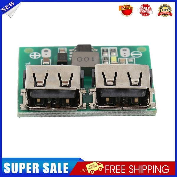 HW-681 DC-DC Step Down Power Module Dual USB 5V 3A Car Charging Buck Board