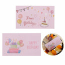 Happy birthday Card For Small Businesses Gift Packet Birthday Praise Labels