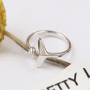 Fish Wave Mermaid Tears Ring Crystal Opening Ring Wave Inlaid Diamond Ring