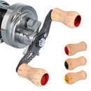 Fishing Reel Handle Knob DIY Cork Grip Replacement for Baitcasting (Red) Newly