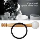 Striker Mallet Rubber O Ring for Playing Tibetan Singing Bowl Instruments 2pcs