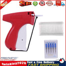 Clothes Garment Sewing Price Label Tagging Gun+5 Needles+1000 Barbs (B) Newly