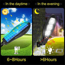 LED Flood Light Motion Sensor Lights with Remote Control Solar Street Light