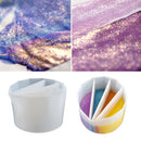 Multi Channel Color Mixing Cups Fluid Art Drawing Accessories for DIY Ornam