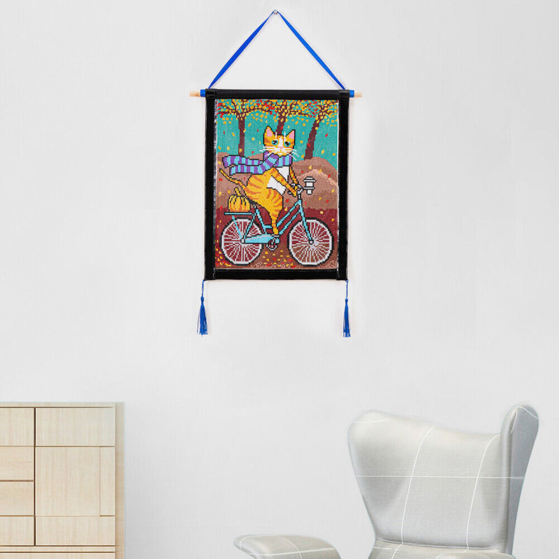 Wood Picture Frame Diamond Painting DIY Photo Frames Poster Hanger Decor