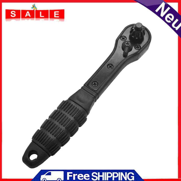 2 in 1 Drill Chuck Ratchet Two-Headed Tensioner Key Drill Chuck Ratchet Cell Phone Tool
