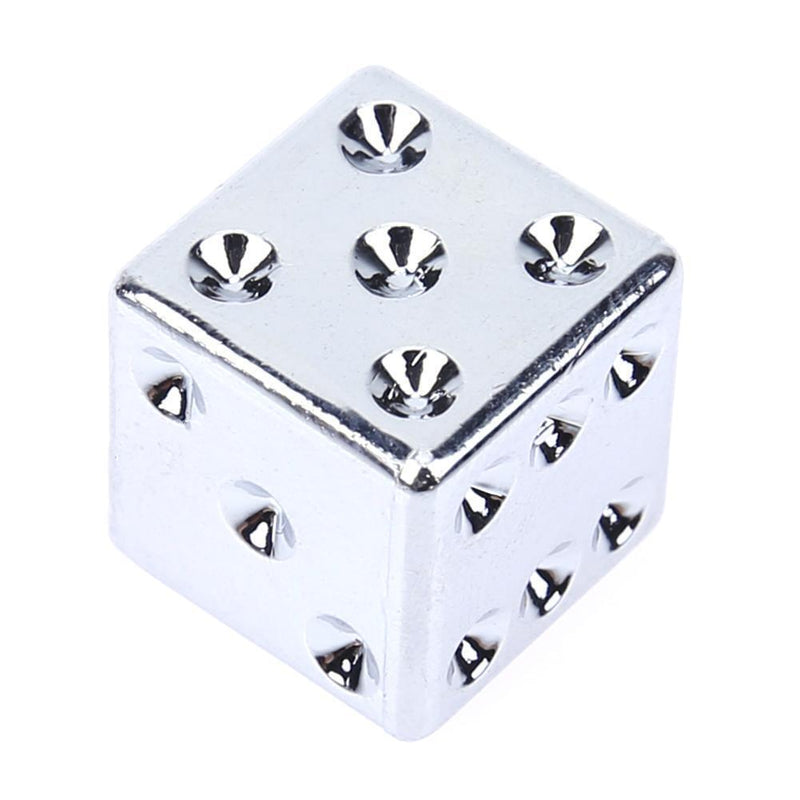 4PCS Cube Design Car Truck Bike Tires Air Valve Stem Caps Covers U