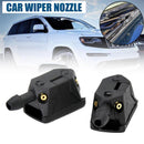 2Pcs Universal Car Windscreen Blade Water Arm Washer Wiper Spray Jets Nozzles