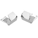 2PCS Anti-Slip Stainless Steel Protector Plate for Axial SCX24 DJ 1/24 RC Crawler Car