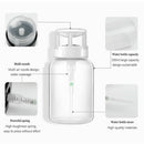 Clear Dispenser Nail Polish Empty Bottle liquid container Pump Push Down