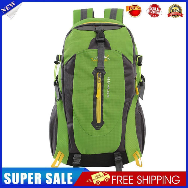 Outdoor Sports Backpacks Wear-Resistant Mountaineering Hiking Bag (Green)