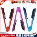 V-Shaped Random Color Splint Comb Transparent Anti-Static Hair Brushes