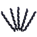 5pcs Bicycle Brake Cable Protector Anti-friction Bike Line Wrap (Black)