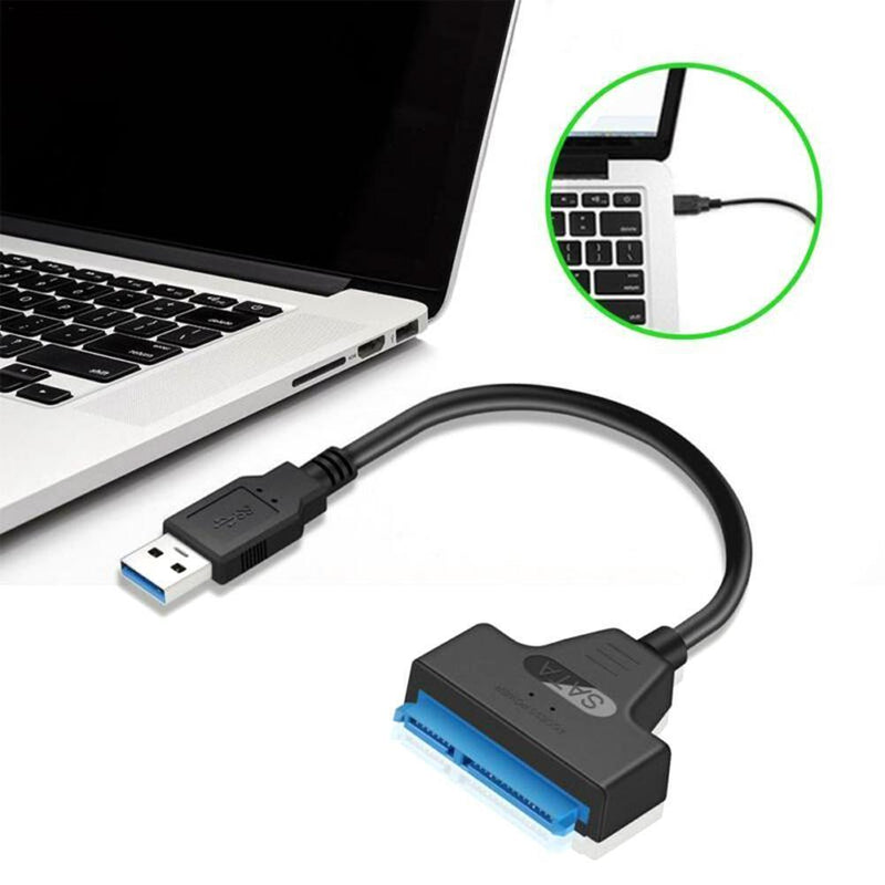 USB3.0TB SATA Adapter Converter Cable 2.5in External SSD HDD Hard Disk Drive