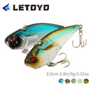 Crankbaits Vibration Minnow Lures Winter Fishing Fish Hooks Trembling VIB Baits