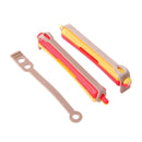 12pcs Perm Bar Rubber Band Hair Curler Hairdressing Tool(Random Color/5