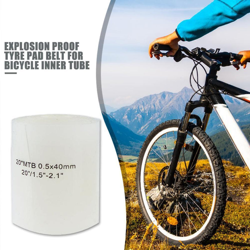 2pcs Bicycle MTB 20 inch Tire Liner Puncture-proof Belt Protection Pad