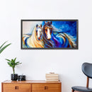 5D DIY Full Round Drill Diamond Paint Horse Mosaic Rhinestone Drawing Picture