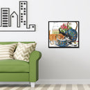 Partial Embroidery Cross Stitch Set Needlework Kit 14CT Lovely Kitty Artwork