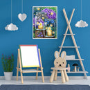 Firefly Glass Bottle Oil Paint By Numbers DIY Canvas Wall Art Picture Home Cr