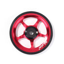 Mi.Xim Aluminum Easy Wheel with M6 Bolt for Brompton Folding Bike (Red) Newly