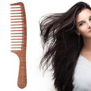 Wooden Smooth Comb Scalp Massage Anti Tangling Static Salon Hair Brush (08)