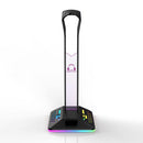 RGB Headphone Holder Rack 6 Monochrome Modes Gamer Headset Display Stand