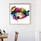 DIY Diamond Embroidery Graffiti Lip Rhinestone Diamond Painting for Wall Gift