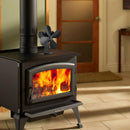 Fireplace Log Burner Thermoelectric Fuel Saving Heat Powered Wood Stove Eco Fan